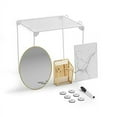 thumbnail image 3 of U Brands Locker Kit, Shelf and Accessories, White and Gray Marble, 11 Piece Set, 4146U, 3 of 3