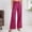 Hot Pink, variant on DuoJiaJ Women's Casual Trousers For Everyday And Vacation Straight Leg Design With Side Pockets For All Seasons Basic Solid Color Pants Plus Size Casual Pants Women