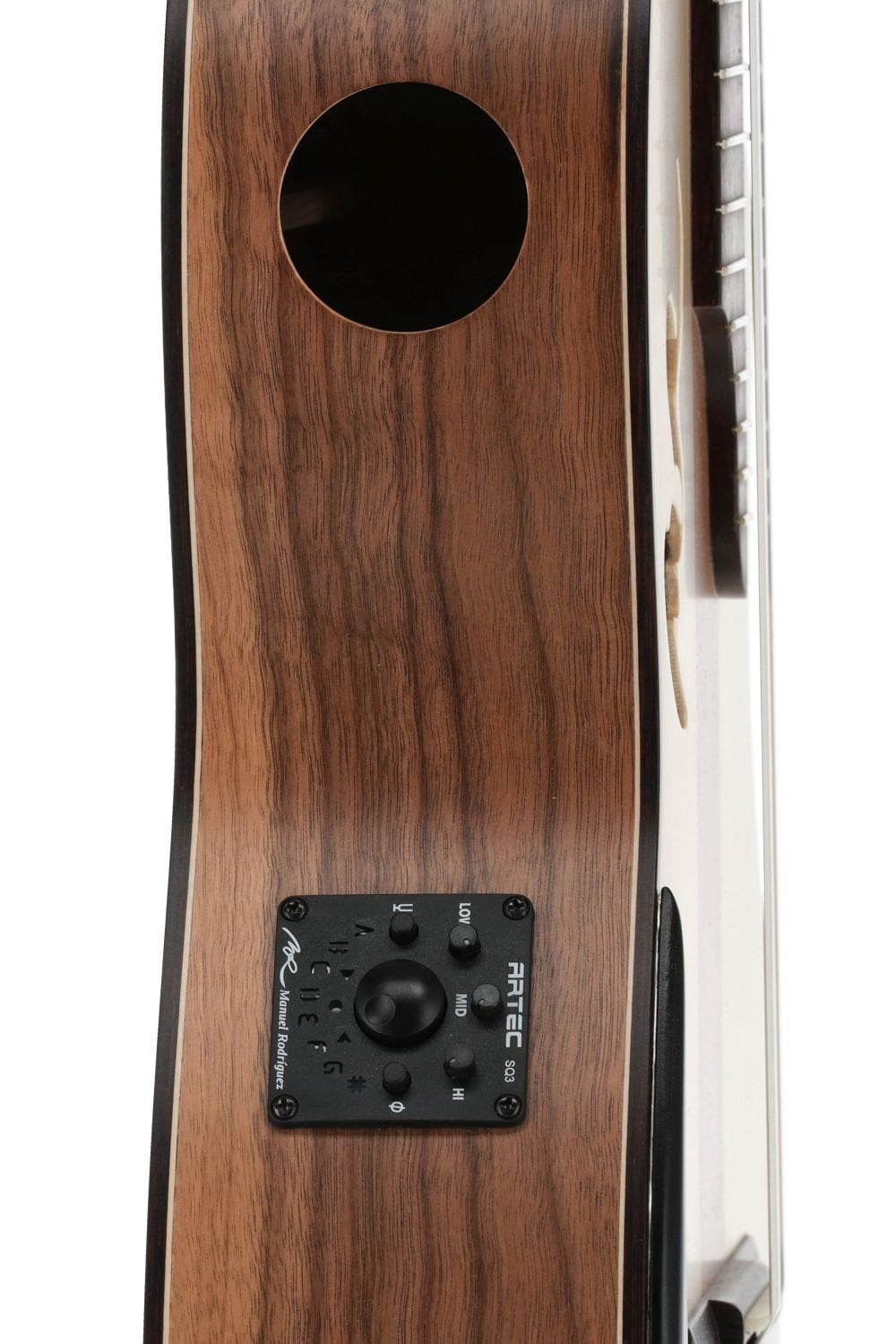 Manuel Rodriguez Electro-Acoustic Guitar Café Cortado, Walnut 4/4, Satin Cutaway