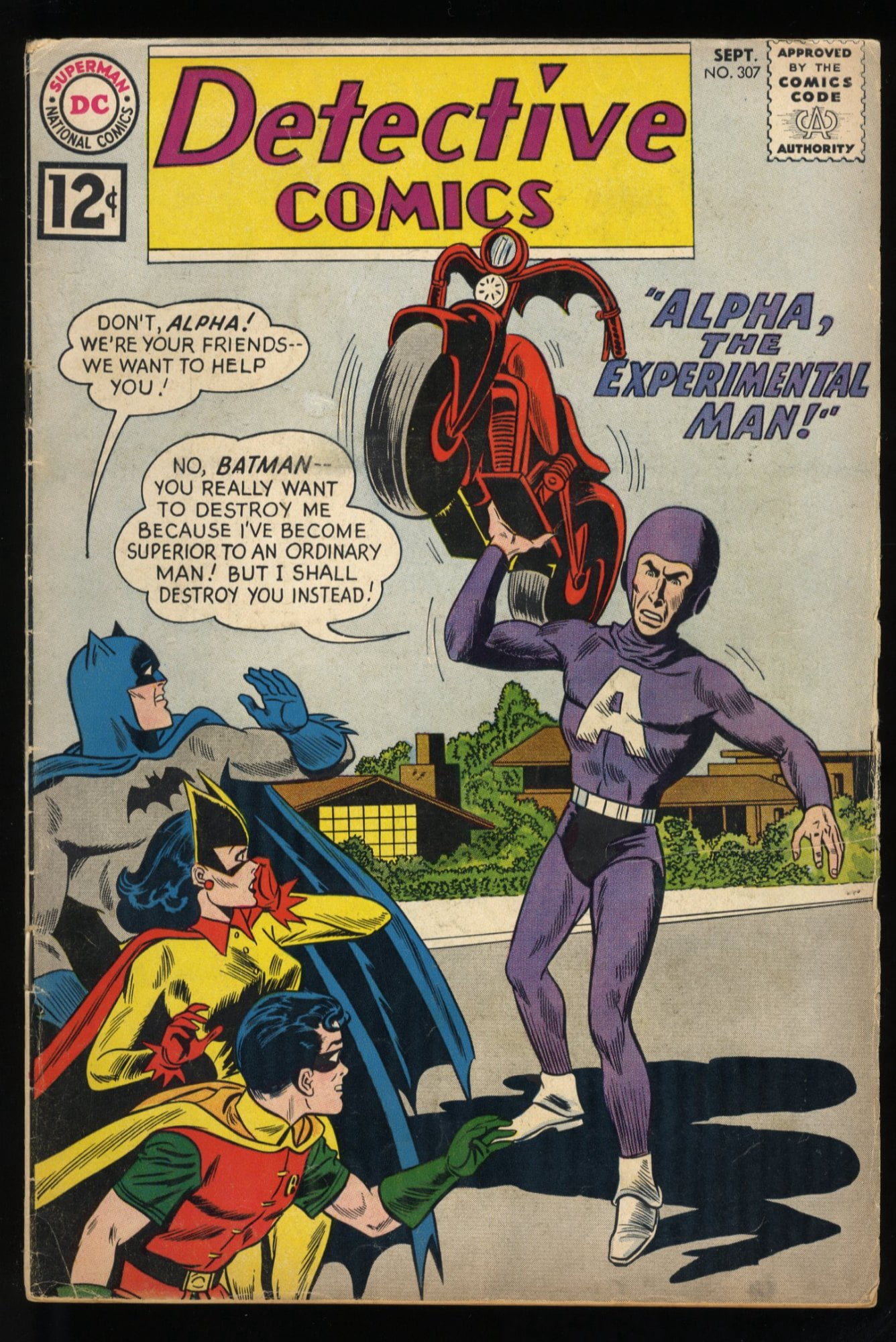 Cover of Detective Comics #307
