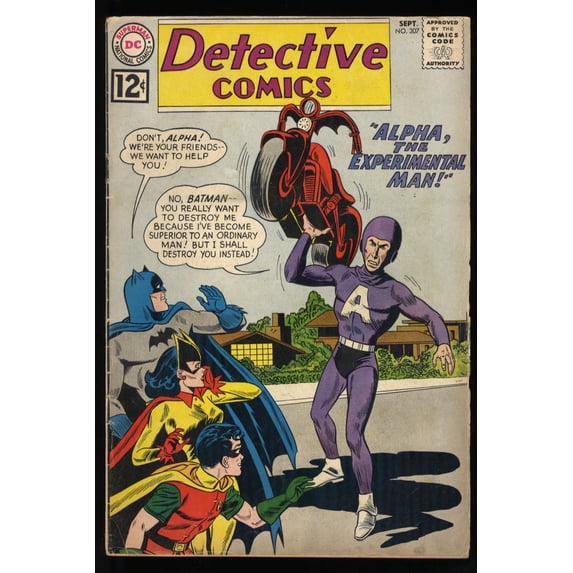Detective Comics #307 VG/FN 5.0 Batman! 1st Alpha the Experimental Man! Comic Book