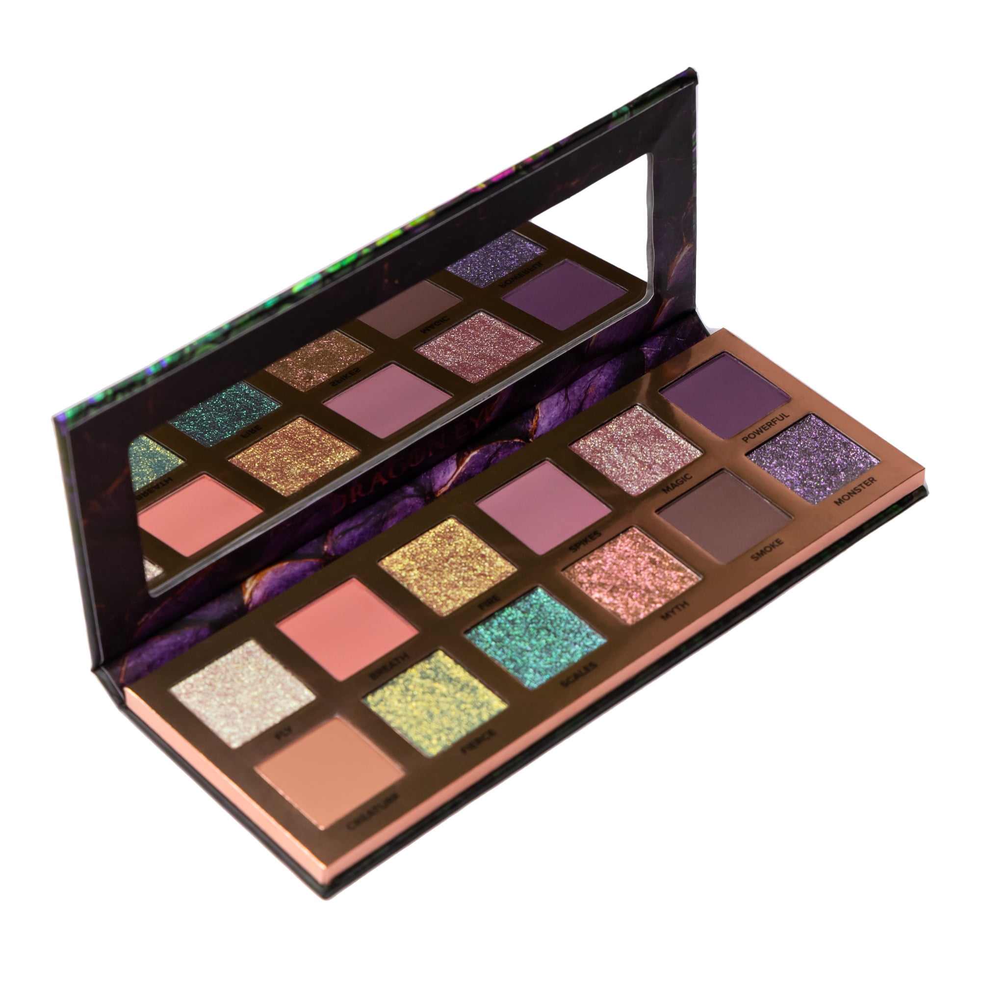Whats Up Beauty Dragon Eye Eyeshadow Makeup Palette Talc Free Clean Cruelty Free Made in Italy