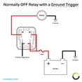 thumbnail image 5 of OLS RTT712A 12V 40A 4-Pin Relay Direct Replacement for 90987-02006 OEM Relay, 5 of 7