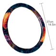 thumbnail image 4 of Jellyfish 14.5 Inch Printing PVC Leather Car Wheel Cover Steering Wheel Cover Auto Accessories, 4 of 6
