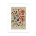 thumbnail image 1 of Gambling Utensils Playing Cards Chips Pattern Desktop Photo Frame Picture Display Decoration Art Painting, 1 of 3