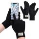 thumbnail image 4 of Guantes gruesos de terciopelo para invierno, de poliéster, sensibles a la pantalla táctil, con estampado de piña, con separación de dedos, ideales para conducir y deportes al aire libre., 4 of 5
