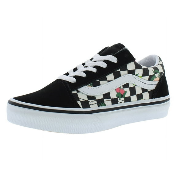 Vans Old Skool PS Boys Shoes Size 12, Color: Fruit Checkerboard Black