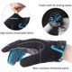 thumbnail image 4 of Guantes de Ciclismo con Pantalla Táctil Guantes MTB para Hombre Guantes de Bicicleta Acolchados con Gel Antigolpes Transpirables para Hombres y Mujeres (Azul, XL, Par), 4 of 5