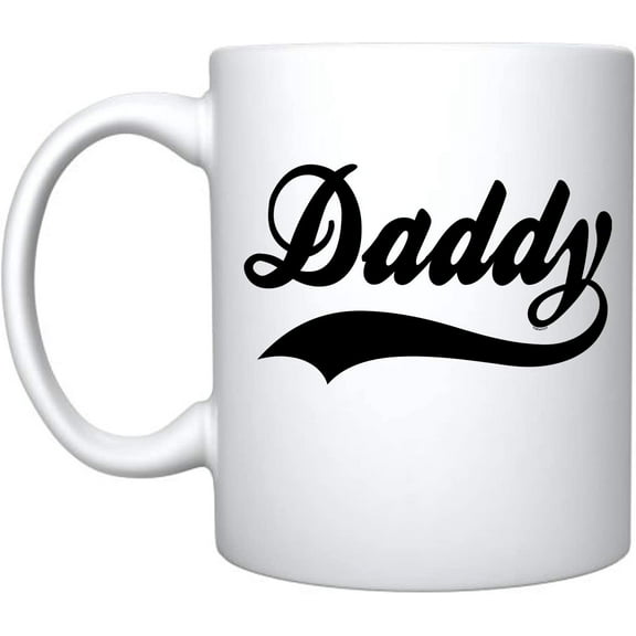 Veracco Daddy - White Ceramic Coffee Mug - Funny Father's Day Birthday Gifts For New Dad Daddy Stepdad (White, Ceramic) - 11oz