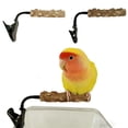 thumbnail image 4 of Bird Perch Stand - Adjustable & Portable Metal Parrot Stands, Movable Perch Stand Bird Training Set, for Cockatiels, Conures, Lovebirds and Medium & Small Parrots, Easy Installation, 4 of 7