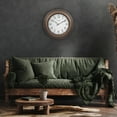 thumbnail image 5 of La Crosse Clock 21-Inch Indoor/Outdoor Marcella Metal Quartz Analog Wall Clock, 433-3256B, 5 of 6