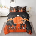 thumbnail image 2 of Castle Fairy Football Gamer Bedding Comforter Set,Sport Queen Bedding Sets, 2 of 8