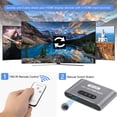 thumbnail image 4 of KSRplayer HDMI Switch 3 in 1 Out 4K@60Hz, HDMI Switcher with Remote Control, 3-Port HDMI Selector for PS5/PS4, Xbox, Roku, Fire TV, Apple TV, Blu-ray Players, Chromecast, 4 of 11