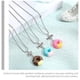 thumbnail image 2 of 6Pcs Delicate Friend Necklaces Decorative Best Friend Necklaces Plastic Donut Necklaces, 2 of 4