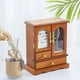 thumbnail image 4 of Xihbxyly Joyero de Madera, Elegante Estuche de Almacenamiento, Expositor de Acrílico, Ideal para El Día de La Madre, Organizador de Collares y Pendientes, Decoración Del Hogar, Regalo de Graduación,, 4 of 7