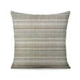 thumbnail image 2 of Grey and Beige Farmhouse Striped Throw Pillow Covers, 18 x 18 Inch (Pack of 2), Ideal for Bedroom & Living Space, 2 of 7