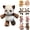 4#d, variant on GliJian Cute Animal Run Plush Kawaii Plushies Dolls Adorable Soft Stuffed Animals Figure Cute Toys Soft Birthday Gifts for Fans