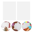 thumbnail image 2 of 20 hojas de papel termorretráctil, láminas de contracción pintadas a mano, láminas translúcidas termorretráctiles, manualidades creativas, película retráctil para tienda, color blanco, 2 of 7