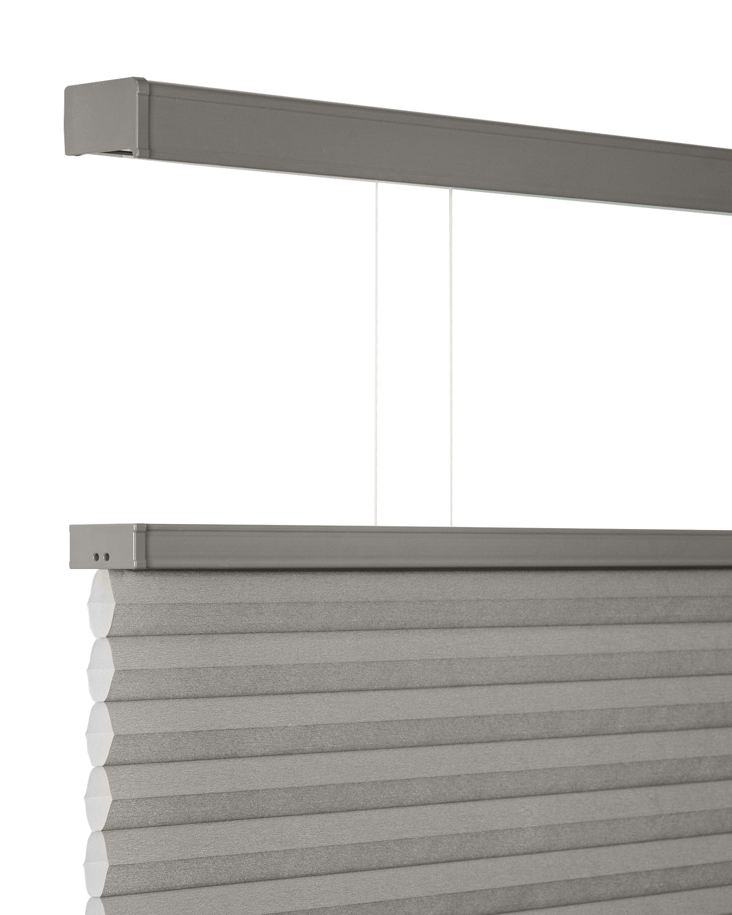Chicology Cordless Top Down Bottom Up Light Filtering Cellular Shade Tarpaulin Grey 31.5"W x 48"H