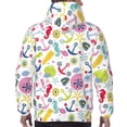 thumbnail image 5 of Hoodies for Men - Undersea seahorse Long Sleeve Comfrt Men'S Fashion Hoodies & Sweatshirts, Sweatshirts for Men Hoodies Pullover Clothing Clothes with Pouch, 5 of 7