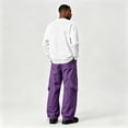 thumbnail image 4 of Dresfit Mens Cargo Pants Drawstring Baggy Sweatpants Wide Leg Adjustable Hiking Carpenter Pants Straight Leg Elastic Waist Open Bottom Athletic Work Pants M, 4 of 6