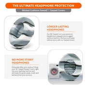 Large Sweat Covers for Over Ear Headphones - WC SweatZ