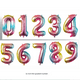 thumbnail image 4 of Cuerpo delgado globo de aluminio digital de 32 pulgadas gradiente oro plata rosa oro globo digital decoración de fiesta globos, 4 of 5