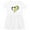 White with Speckles, variant on Inktastic Lightning Bolt Heart Girls Toddler Dress
