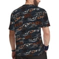 thumbnail image 2 of Wukai Cool Sports Car Print Men's Short-Sleeved Mesh T-Shirt,Quick-Dry Short Sleeve Workout T-Shirt-5X-Large, 2 of 8