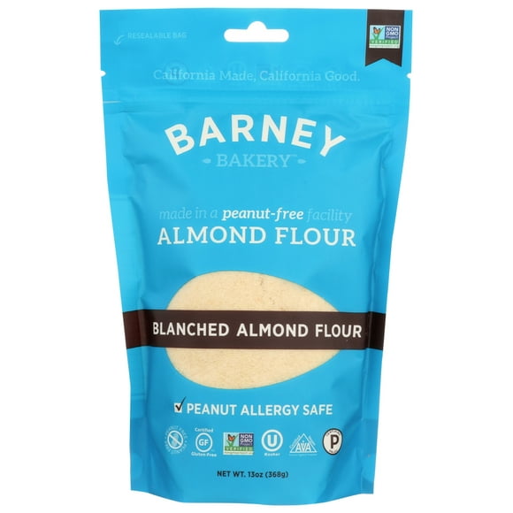 BARNEY Farine d'Amande Sans Peau, Paléo, Céto, non-OGM, Sans Arachides, 13 Onces