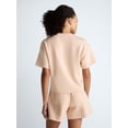thumbnail image 3 of Scoop Women's and Women's Plus Scubaknit Tee with Short Sleeves, Sizes XS-4X, 3 of 5