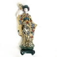 thumbnail image 1 of Geisha Holding Fan Statue, 1 of 1