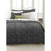 Knotted Squares Grey Duvet Cover