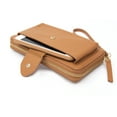 thumbnail image 3 of Motile Commuter Wallet With 3,000 Mah Qi Certified Wireless Powerbank, Camel, 3 of 8