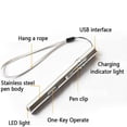 thumbnail image 2 of MesaSe 5 Pcs Lampe de Poche Stylo USB Rechargeable 400Lumen Mini Torche de Poche LED pour Réparation de Travaux Extérieurs (Batterie Intégrée), 2 of 12