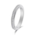 thumbnail image 4 of Fiudx Anillo de Acero Inoxidable con Diamantes Incrustados para Drenar El Metabolismo., 4 of 6
