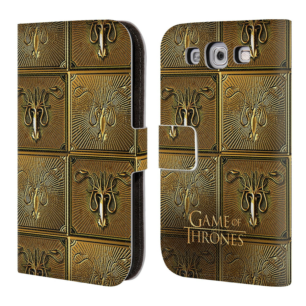 OFFICIAL HBO GAME OF THRONES GOLDEN SIGILS LEATHER BOOK WALLET CASE ...