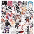 thumbnail image 1 of Pegatinas de Anime Hentai para adultos, calcomanías impermeables para monopatín, portátil, teléfono, equipaje, coche, 10/30/50/100 piezas, 1 of 3