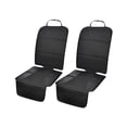 thumbnail image 1 of Protector de asiento de coche PIDO, paquete de 2 unidades, para asiento de coche infantil, color negro, 1 of 7