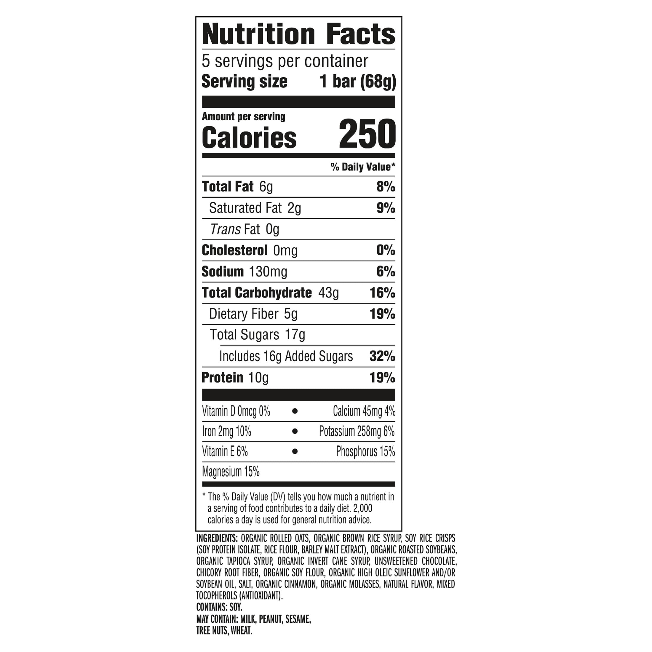 (9 pack) CLIF BAR Energy Protein Bars, Chocolate Chip, 5ct