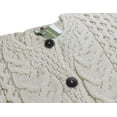 thumbnail image 4 of Aran Woollen Mills Button Up Cable Knitted Cardigan Sweater 100% Premium Soft Merino Wool Women`s Jacket Made in Ireland, 4 of 6