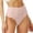 Pink, variant on Women's Pure Underwear Large Size High Waist Thong Breathable High Elastic High Slit Crotch Briefs Brief Underwear for Women Underwear Panties Ruffle Panties plus Size G String Thongs