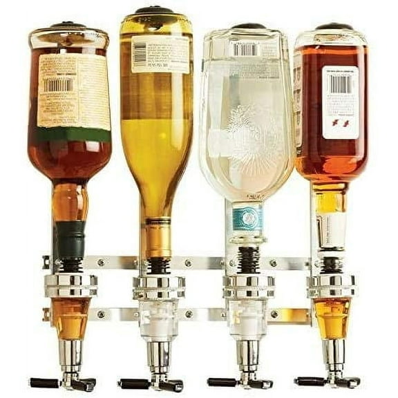 DENEST 4-Bottle Liquor Dispenser