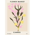 thumbnail image 2 of NKTN 14x18 Gold Ornate Wood Framed with Double Matting Museum Art Print Titled - Flower Market Cannes, 2 of 4