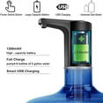 thumbnail image 2 of 5 Gallon Dispenser - Pump for 5 Gallon Bottle, Automatic Universal USB Rechargeable Pump, 2 of 5