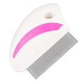 thumbnail image 3 of OULII 4 Pcs Peigne Anti-Puces en Acier Inoxydable pour Chats Rouge Toilettage pour Animaux avec Poignée Ergonomique Conçue, 3 of 8