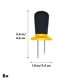 thumbnail image 2 of Juego de soportes para maíz OXO Good Grips de acero inoxidable amarillo de 8 piezas, 2 of 8