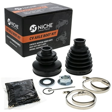 Niche Front CV Axle Boot Kit for Kawasaki Mule PROFX 49006-0084 UTV 519-KCV2382B