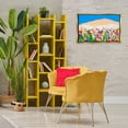thumbnail image 3 of Stupell Industries Joyful Landscape Abstraction Landscape Painting Gold Floater Framed Canvas Art Print Wall Art, 25 x 17, 3 of 10