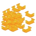 thumbnail image 4 of 30 piezas de fijadores de vías, clips de fijación de vías resistentes, accesorios de tren, vías de tren amarillo, 4 of 9
